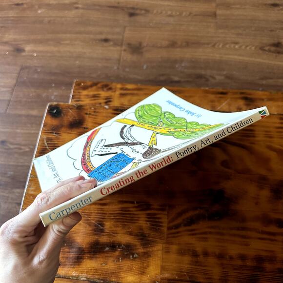 Vintage 1986 Creating The World: Poetry, Art And Children Paperback Book - Picture 10 of 10